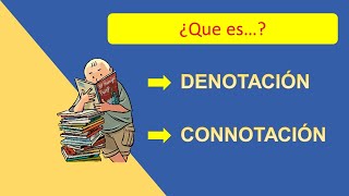 ¿Que entender por denotación y connotación [upl. by Asseniv]