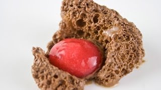 Molecular Gastronomy  Frozen Chocolate Wind Recipe [upl. by Alithia438]