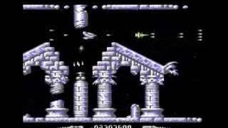 Armalyte  Level 3  c64 [upl. by Tacy]