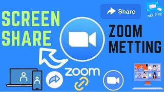 Share Screen on Zoom  Zoom Screen Setting  Zoom Tutorial [upl. by Lali737]