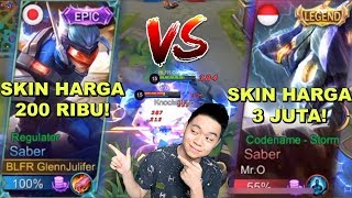 NGAKAK Mending Beli Skin Murah Saber daripada Skin Legend 3 Juta [upl. by Ludeman]