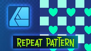 How to Design Vector Repeat Pattern in Affinity Designer [upl. by Attenrev]