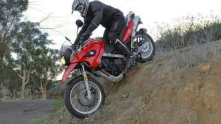 2009 BMW G650GS Dual Sport Motorcycle Review [upl. by Sordnaxela]