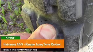 Heidenau K60 Ranger Long Term Review 4500 Mile Review [upl. by Stout]