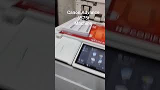 canon Xerox machine 6575i photocopies [upl. by Eux]