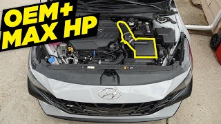 The BEST OEM Intake Solution For Elantra Ns  SXTH Element Intake Lite [upl. by Lennahc]