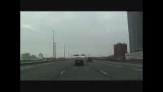 Don Valley Parkway and Gardiner Expressway Timelapse [upl. by Raoul890]