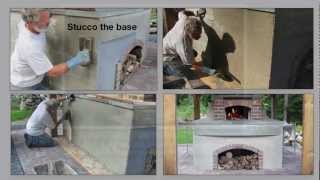 Detailed How to Build an Authentic Pompeii Pizza Oven Part 3 of 4  Insulate amp Stucco the DOME [upl. by Elletnuahs]