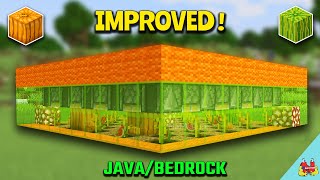 BEST Minecraft Melon  Pumpkin Farm JavaBedrock  121 [upl. by Jowett]