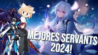 GUIA DE MEJORES SERVANTS 2024  FateGrand Order [upl. by Reniti]