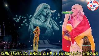 🔴Concierto de Karol G en España  Estadio Santiago Bernabéu del Real Madrid [upl. by Mae19]