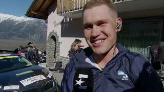 Luke Plapp  Interview at the finish  Stage 2  Tour de Romandie 2024 [upl. by Yanrahs]