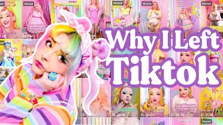 Why I Left Tiktok as a DID creator [upl. by Ifen]