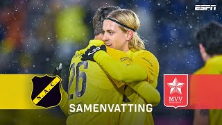 🔥 HATTRICK Elías Már Ómarsson amp een BEAUTY van Ruben van Bommel 💫  Samenvatting NAC  MVV [upl. by Anavas]