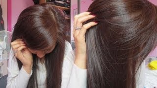 How To Dye Black Hair to Brown without bleaching  very light ash blonde  Emily [upl. by Aneladgam]