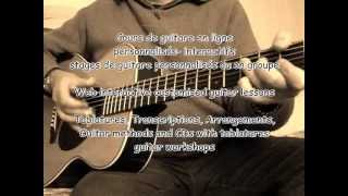 SHUFFLE RAG Big Bill Broonzy Transcription wwwmichellelongmusichousecom [upl. by Edd946]