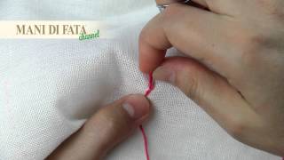 MANI DI FATA  PUNTO CATENELLA  CHAIN STITCH  PUNTO DE CADENA [upl. by Enamrahs141]