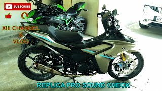 SNIPER 155r REPLICA Pro sound check amp Ptitanium elbow [upl. by Onairam302]