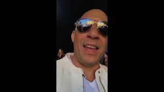 Vin Diesel forgot to turnoff his Livestream at Infinity War Premiere [upl. by Ferrell]