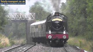 HD No4936 Kinlet Hall on the Shakespeare Express 170711 [upl. by Aimaj]