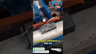 Hydraulic Hacksaw Machine Capacity 8 inches by TL PATHAK GROUP hacksaw 8inch metalcutting [upl. by Lasiaf]