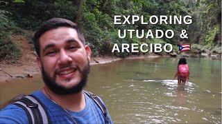 A Day Exploring Utuado amp Arecibo  La Planta Waterfalls  Cañon Blanco  Street Food [upl. by Eislel]