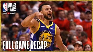 WARRIORS vs RAPTORS  Unbelievable Finish at Scotiabank Arena  NBA Finals Game 5 [upl. by Adams525]