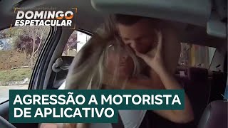 Motorista e passageiro contam suas versões sobre agressão em carro de aplicativo [upl. by Appilihp]