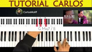 Él es el Rey  Danilo Montero Piano Tutorial Carlos [upl. by Fortin]