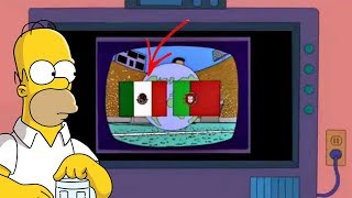 ¡Los Simpson Predicen la FINAL del Mundial Rusia 2018 y México está en Ella [upl. by Gabler]