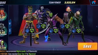 Dark Dimension 7 Unrestricted section review Best characters  Marvel Strike Force DD7 [upl. by Anitap]