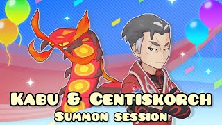 HEATED on GEMS SPENT 😤 Kabu amp Centiskorch Summon Session  Kabu Poké Fair Scout Pokémon Masters EX [upl. by Soinski]