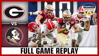 Georgia vs Florida State Full Game Replay  202324 ACC Football [upl. by Aikar604]