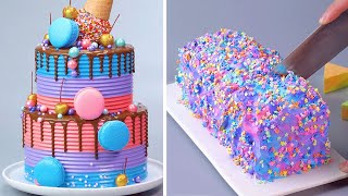 15 Fun and Creative Cake Decorating Ideas For Any Occasion 😍 So Yummy Chocolate Cake Tutorials [upl. by Bonnes]