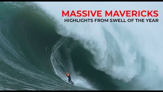 MASSIVE MAVERICKS HIGHLIGHTS Biggest Swell of the Year 12282023 FULL EDIT  Mavericks Awards [upl. by Kcyrred]