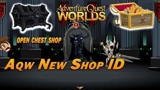 Aqw Rare Shop İD 2021 TLAPD And Dage Chest Active Shops [upl. by Abisia428]