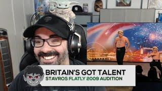 Stavros Flatly Britains Got Talent 2009 AUDITION Reaction [upl. by Lemay]