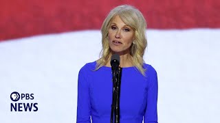 WATCH Kellyanne Conway speaks at 2024 Republican National Convention  2024 RNC Night 3 [upl. by Ashely]