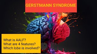 gerstmann syndrome  gerstmann straussler scheinker syndrome [upl. by Pamela451]