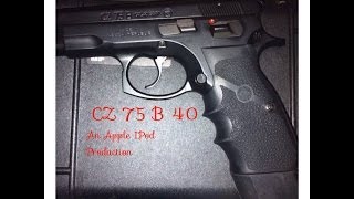 CZ 75B 40 SampW Review [upl. by Gayl]