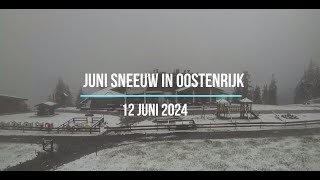 Juni Sneeuw in Oostenrijk [upl. by Iorgos]