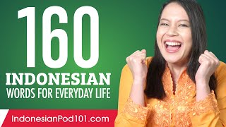 160 Indonesian Words for Everyday Life  Basic Vocabulary 8 [upl. by Trebloc336]