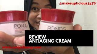 Review Anti Aging Cream Ponds Age Miracle [upl. by Aened]