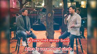 Tino Martin amp Jan Smit  Je Naam In De Sterren  Karaoke [upl. by Einolem80]