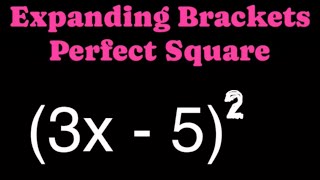 Expand 3x52  Expanding Brackets tutorial maths expandingbrackets [upl. by Doran]