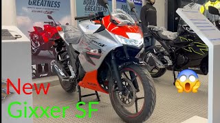 New Suzuki Gixxer SF 2024 😱 Suzuki Gixxer SF 150 2024  Fi Abs Bs6  Bike Look [upl. by Maharg]