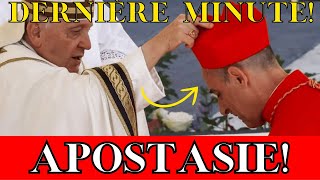 APOSTASIE  Les NOMINATIONS HÉRÉTIQUES du VATICAN Font SCANDALE [upl. by Kunkle]