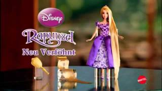 Tangled Rapunzel Basic MATTEL Doll Commercial [upl. by Hervey]