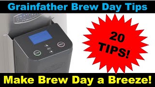 The Grainfather  Brew Day Tips [upl. by Eigger]