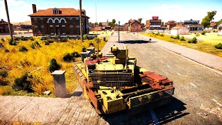 T90M Cinematic battle in American DesertShot down challenger Abrams Leopard 2a7 War Thunder 2024 4K [upl. by Yorke851]